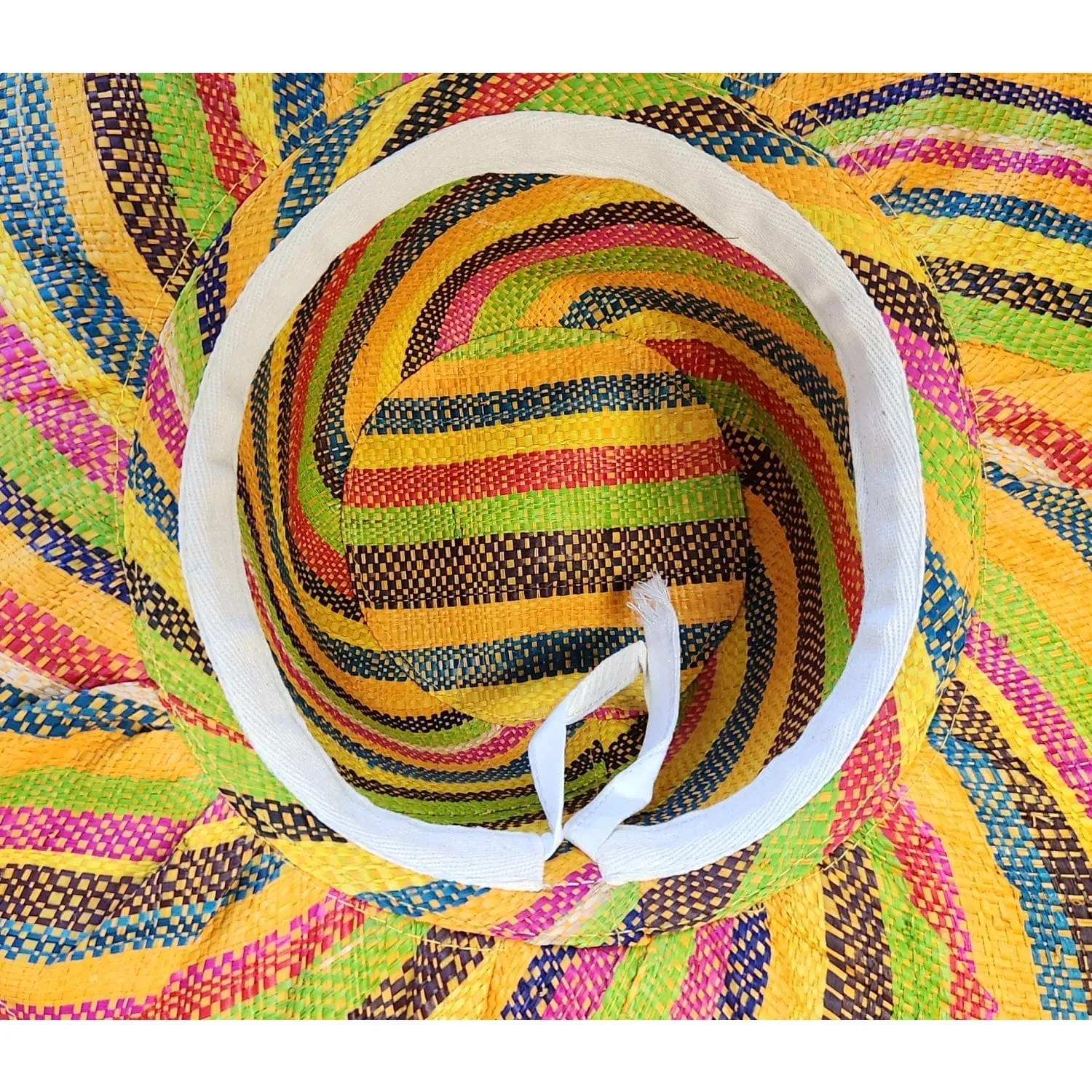 Abigay II: Madagascar Big Brim Raffia Sun Hat