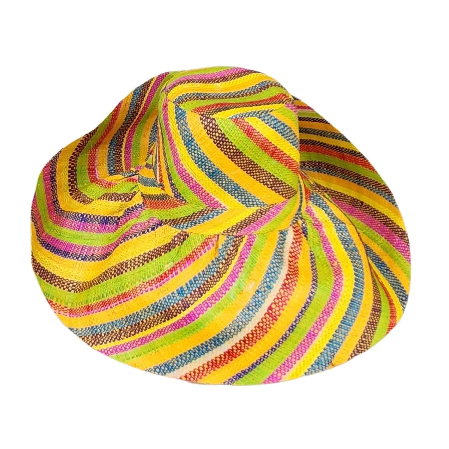 Abigay II: Madagascar Big Brim Raffia Sun Hat