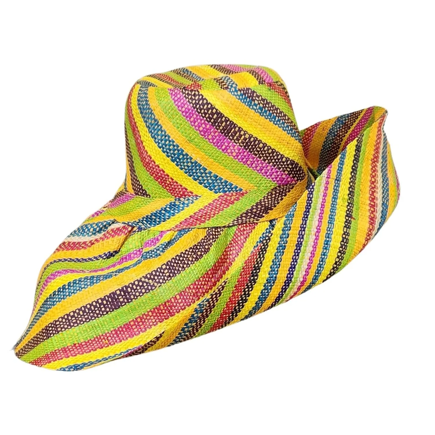 Abigay II: Madagascar Big Brim Raffia Sun Hat