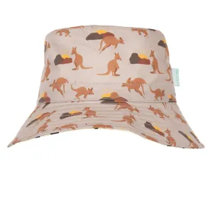Acorn Aussie Sunset Wide Brim Bucket Hat