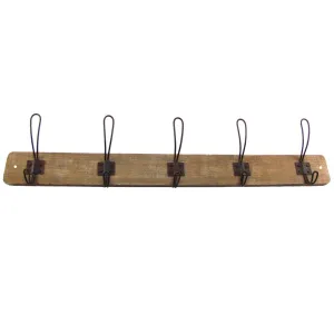 Antique Style Wooden Wall Mount Hook