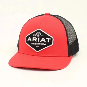 ARIAT Red Raider (Red/Black) - Trucker Cap