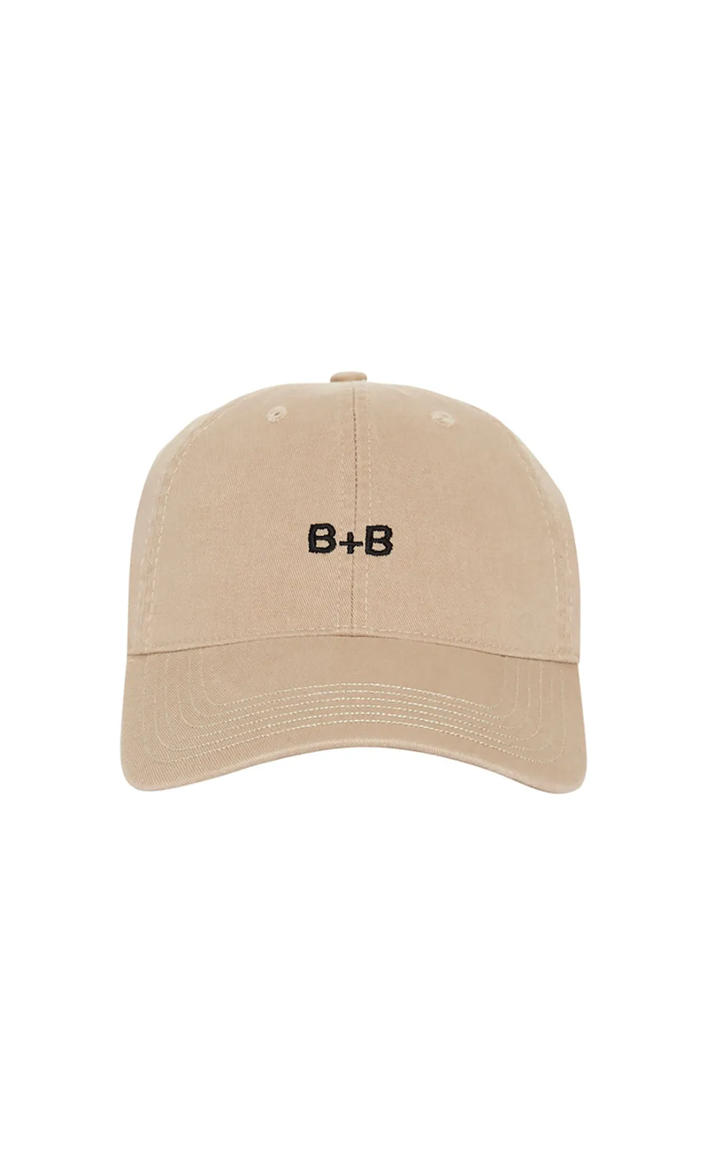 B B CAP - BEIGE/BLACK