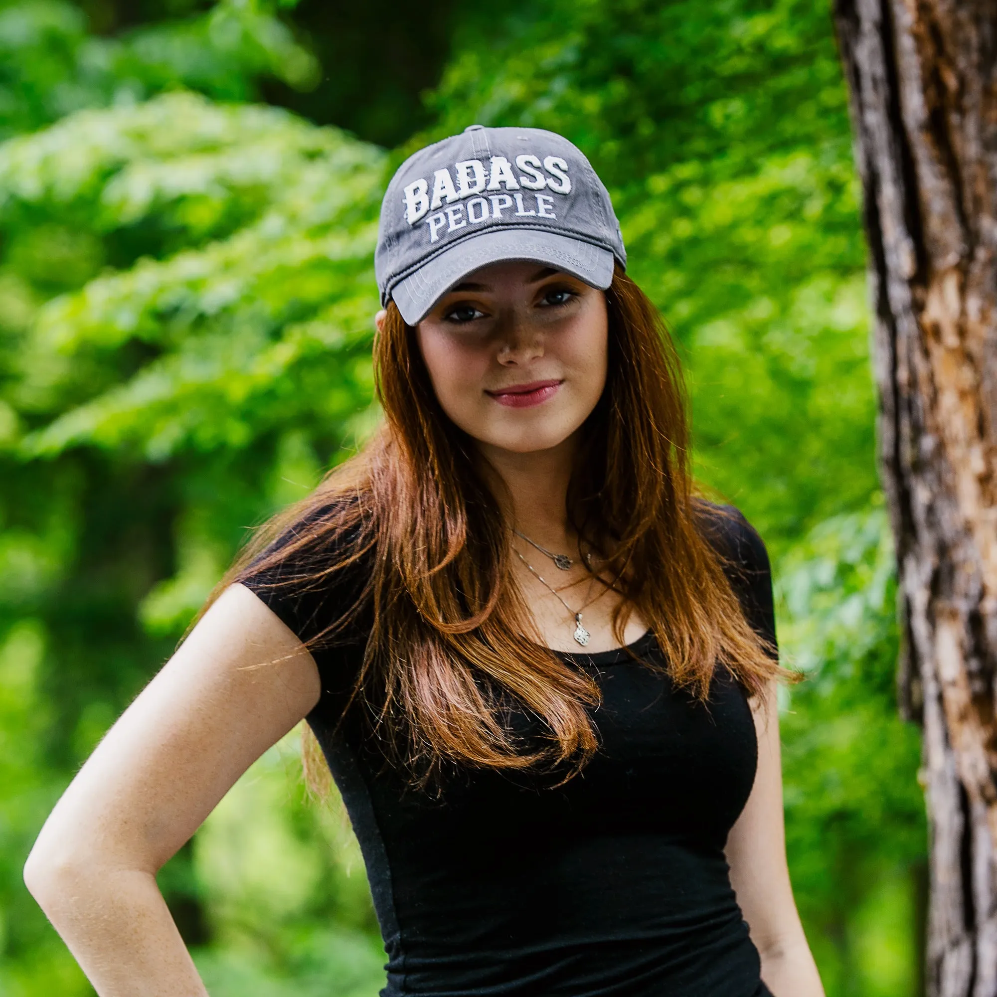 Badass People Adjustable Hat