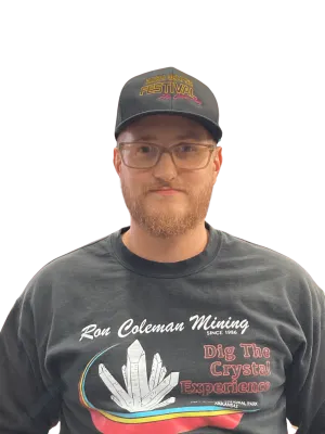 Black 2024 Eclipse Festival Ron Coleman Mining Baseball Cap Hat