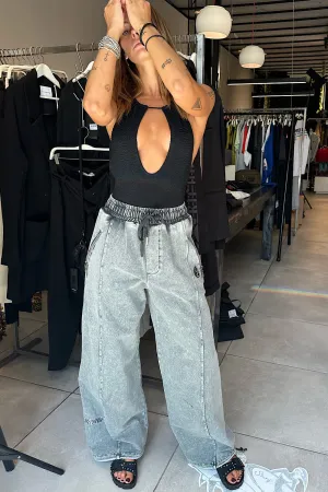 BLK CAPS  TROUSERS 021