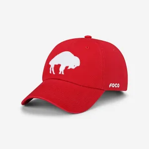 Buffalo Bills NFL Red Retro Logo Casual Cap