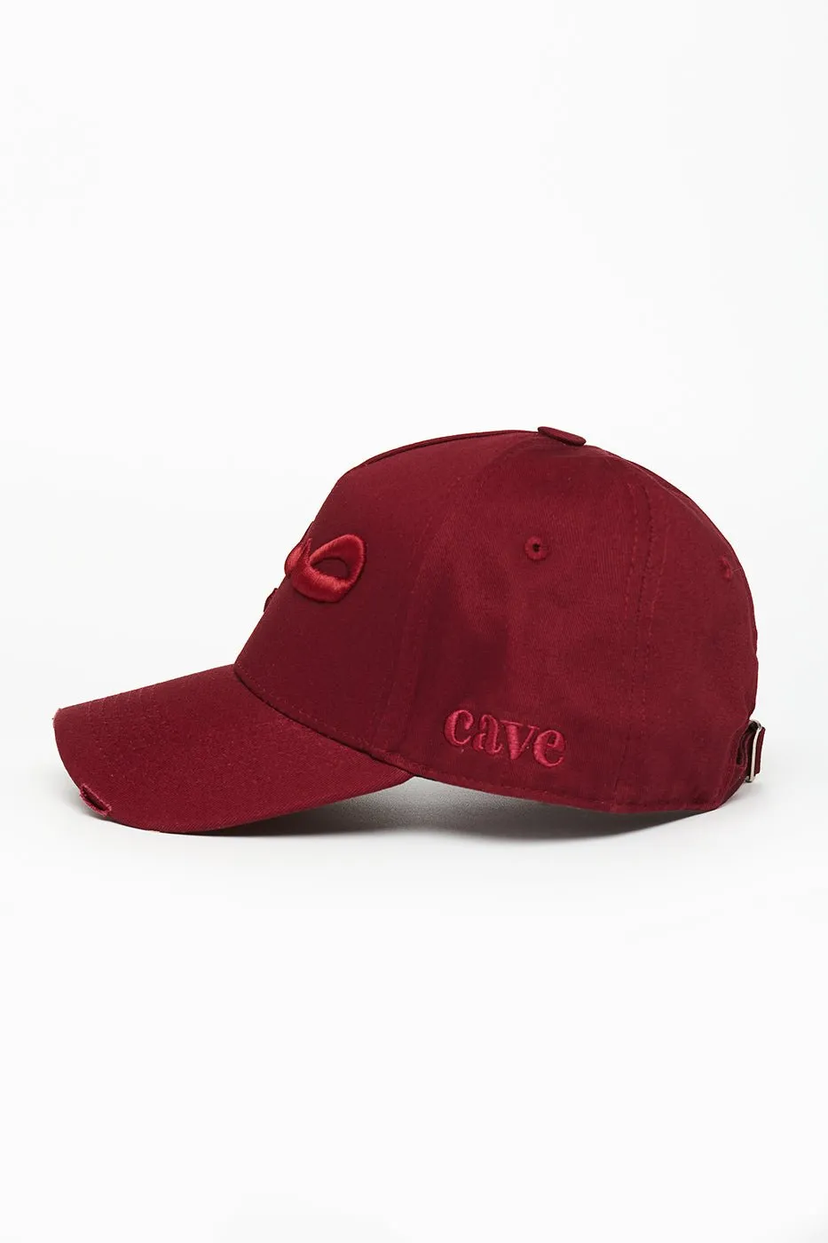 Burgundy Patience Arabic Cap