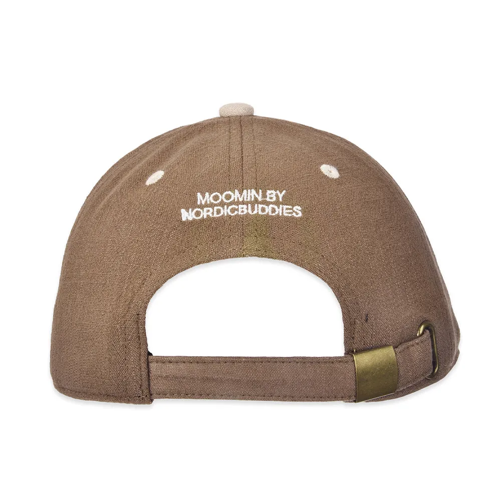 Cap Adult Moomintroll Camping Brown