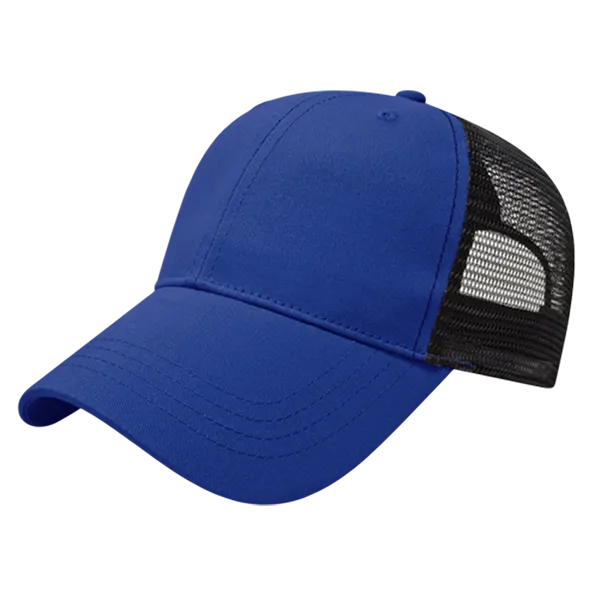Cap America Custom Embroidered Hat with Logo - Xtra Value Mesh Back Cap X500