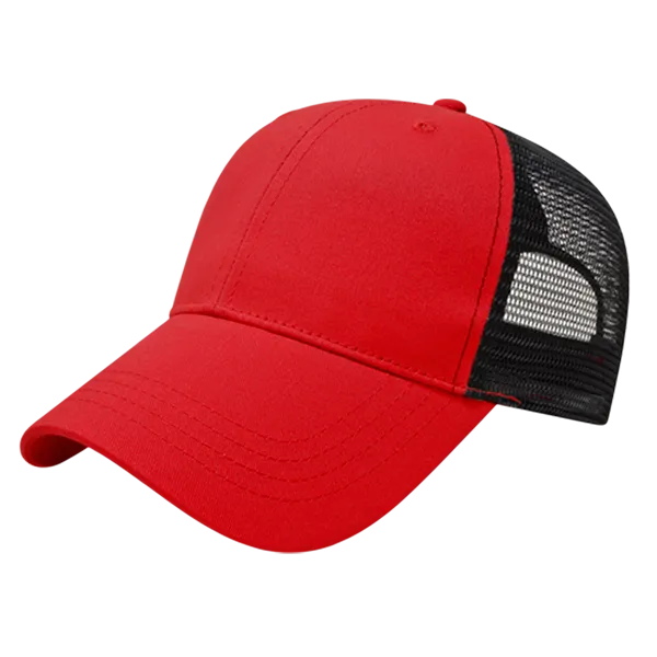 Cap America Custom Embroidered Hat with Logo - Xtra Value Mesh Back Cap X500