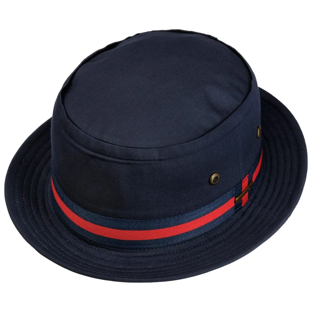 Classic Band Pork Pie Cloth Hat by Stetson
