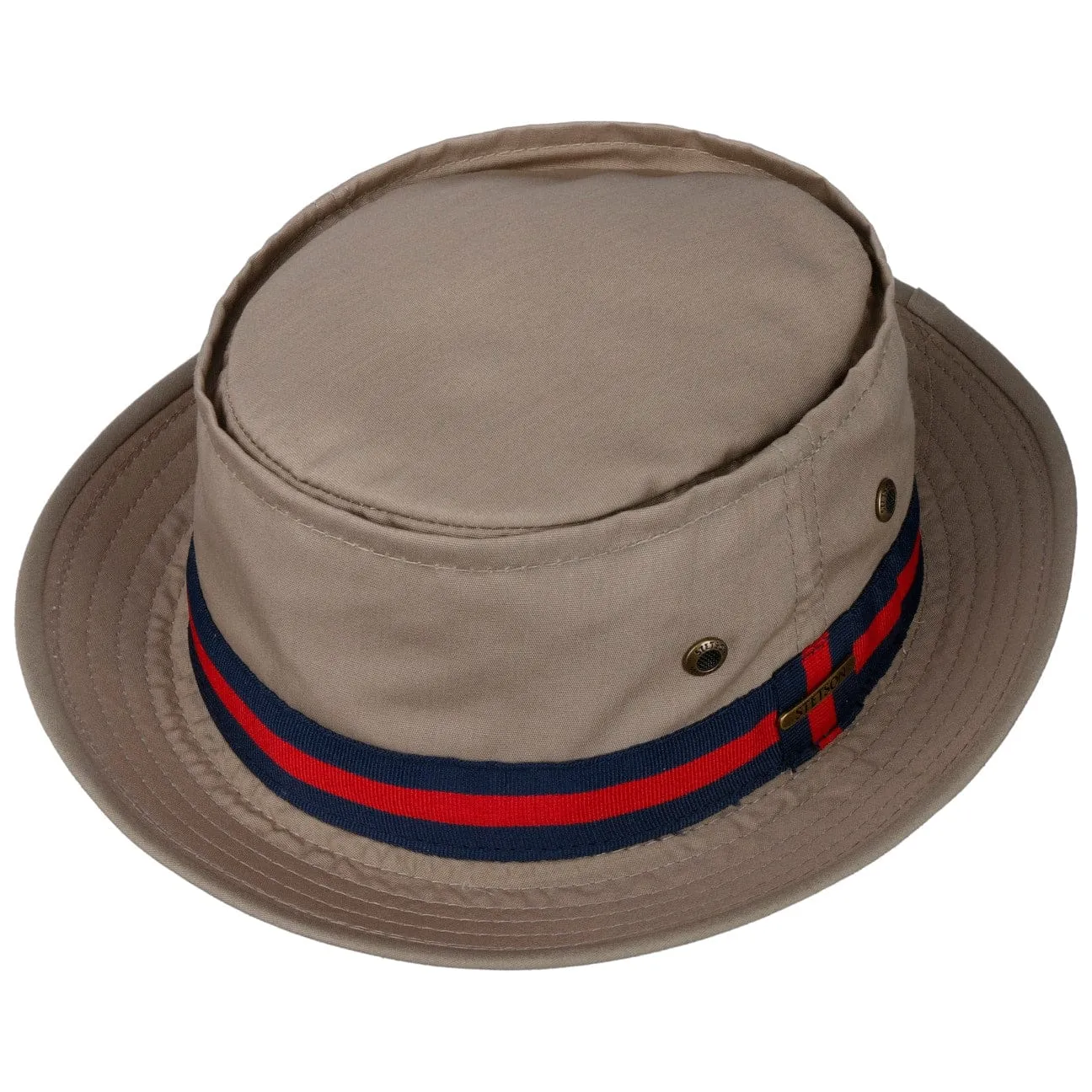 Classic Band Pork Pie Cloth Hat by Stetson