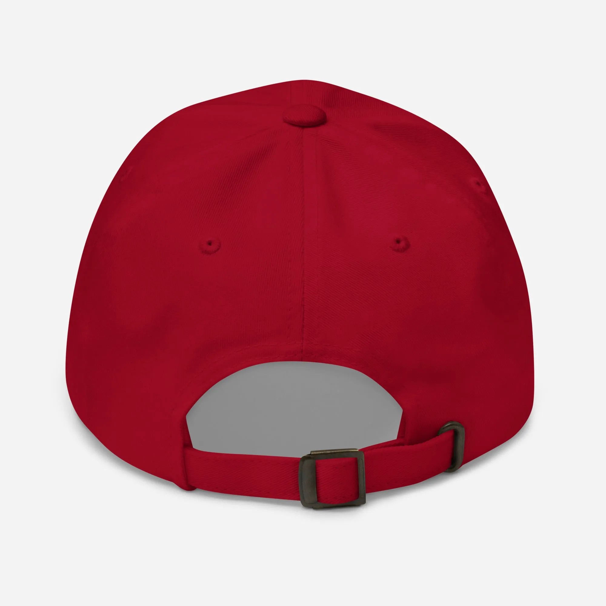Classic Mishastyle Luxury Cranberry Dad Hat