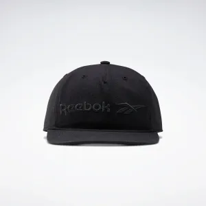 Classics Vector Flat Peak Cap Black/Black/Black