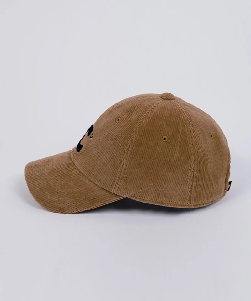 CREVE NINE: Corduroy Ball Cap - Camel