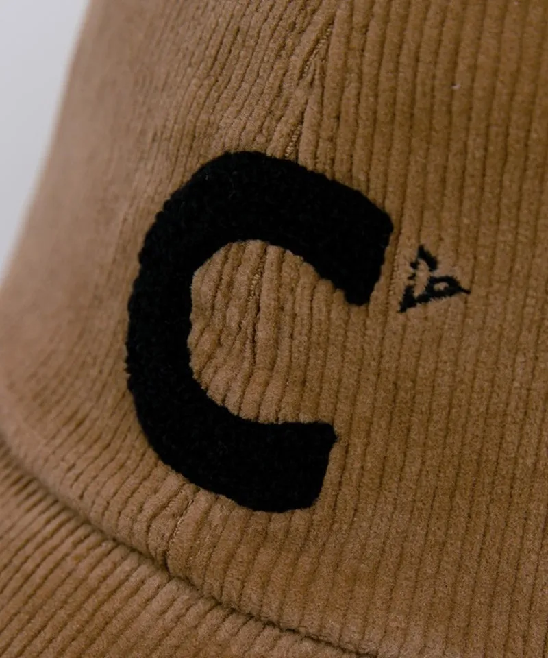 CREVE NINE: Corduroy Ball Cap - Camel