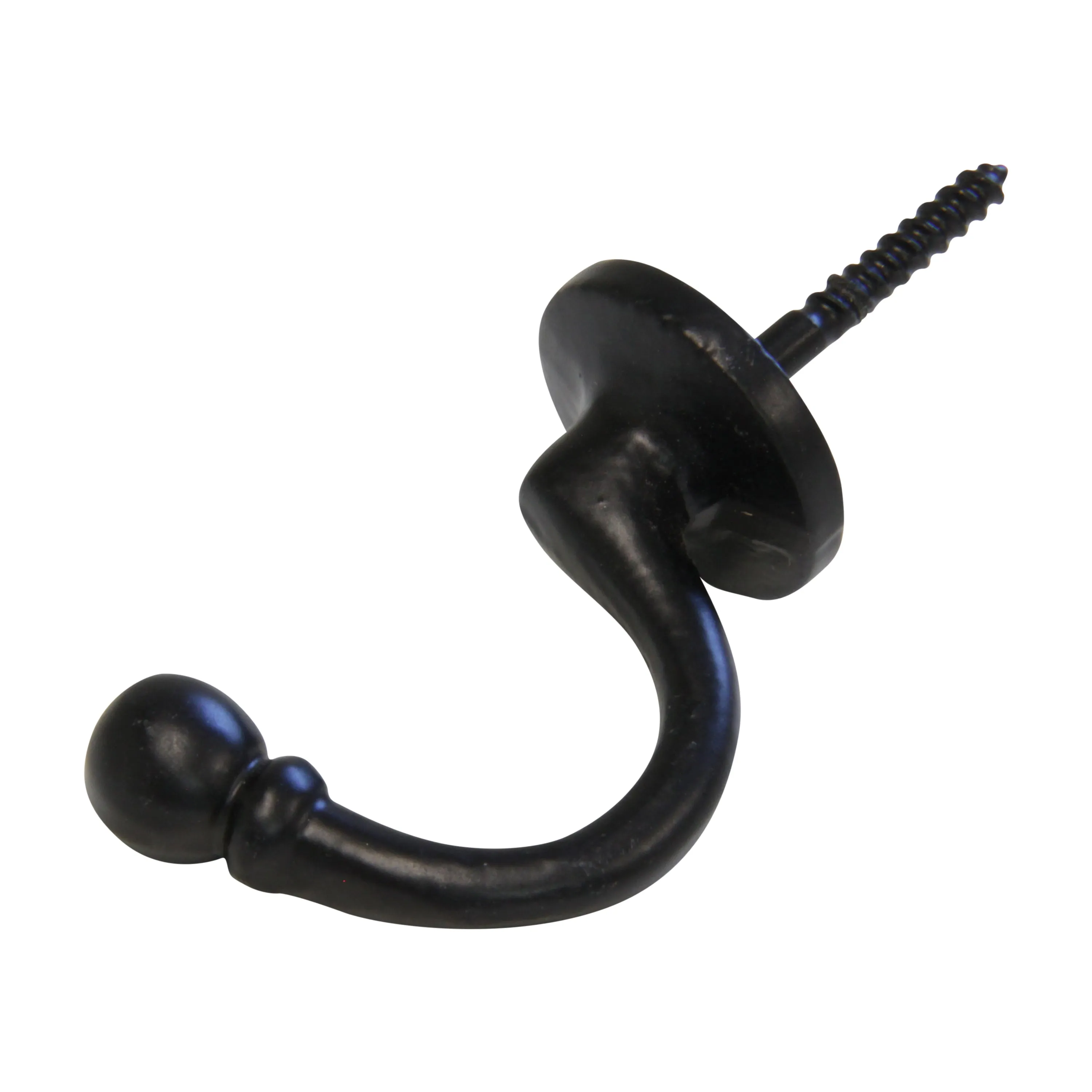 [Curve Hook IR8389] Iron Rustic Wall Hook | 2 Sizes
