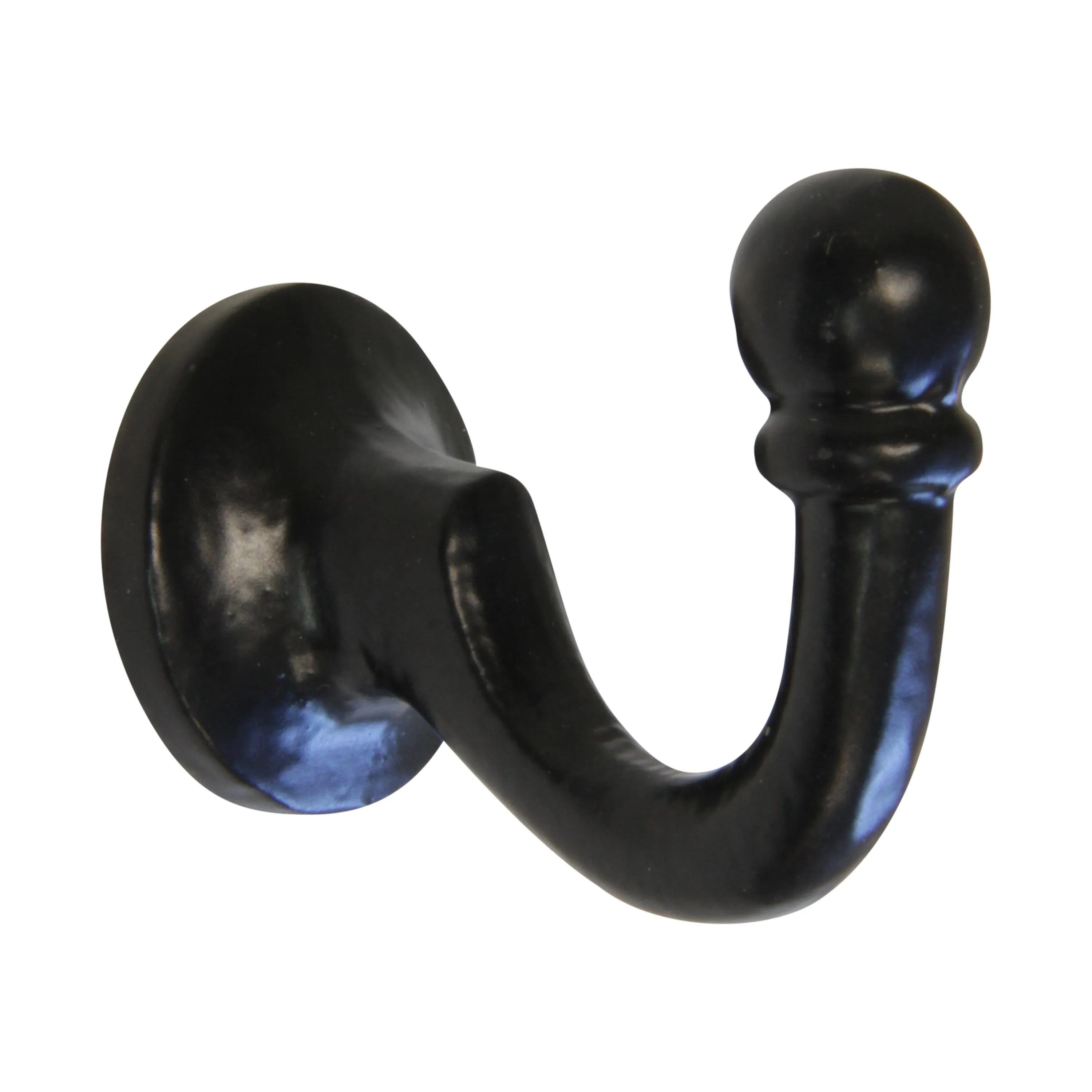 [Curve Hook IR8389] Iron Rustic Wall Hook | 2 Sizes