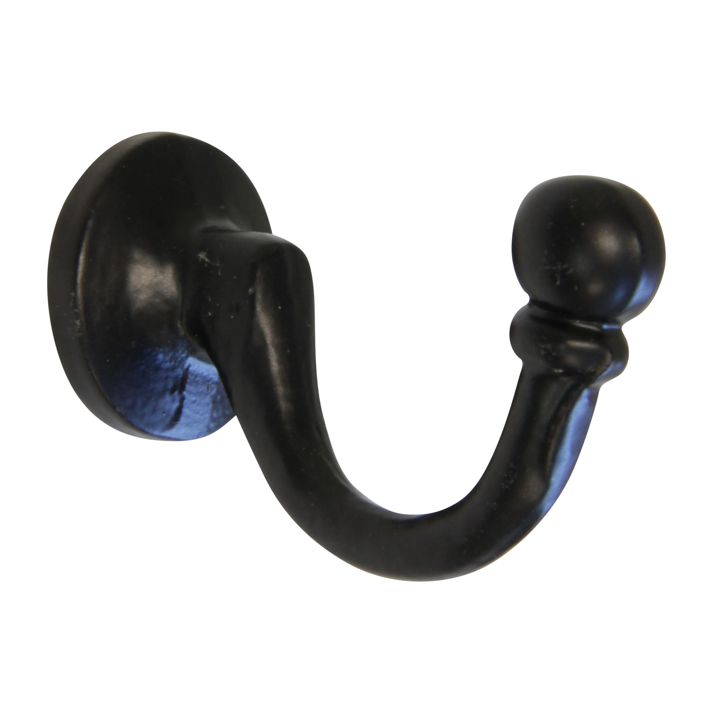 [Curve Hook IR8389] Iron Rustic Wall Hook | 2 Sizes