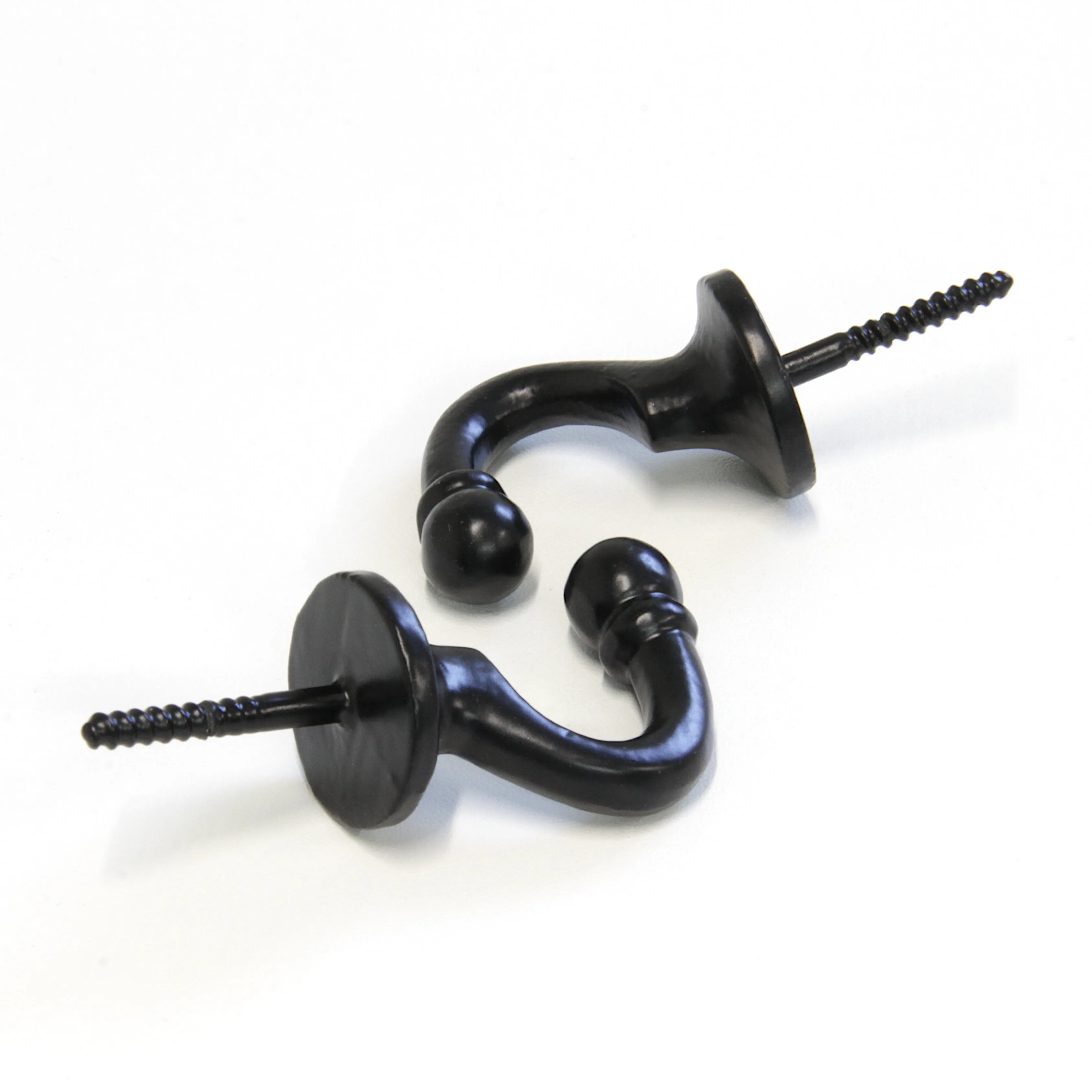 [Curve Hook IR8389] Iron Rustic Wall Hook | 2 Sizes