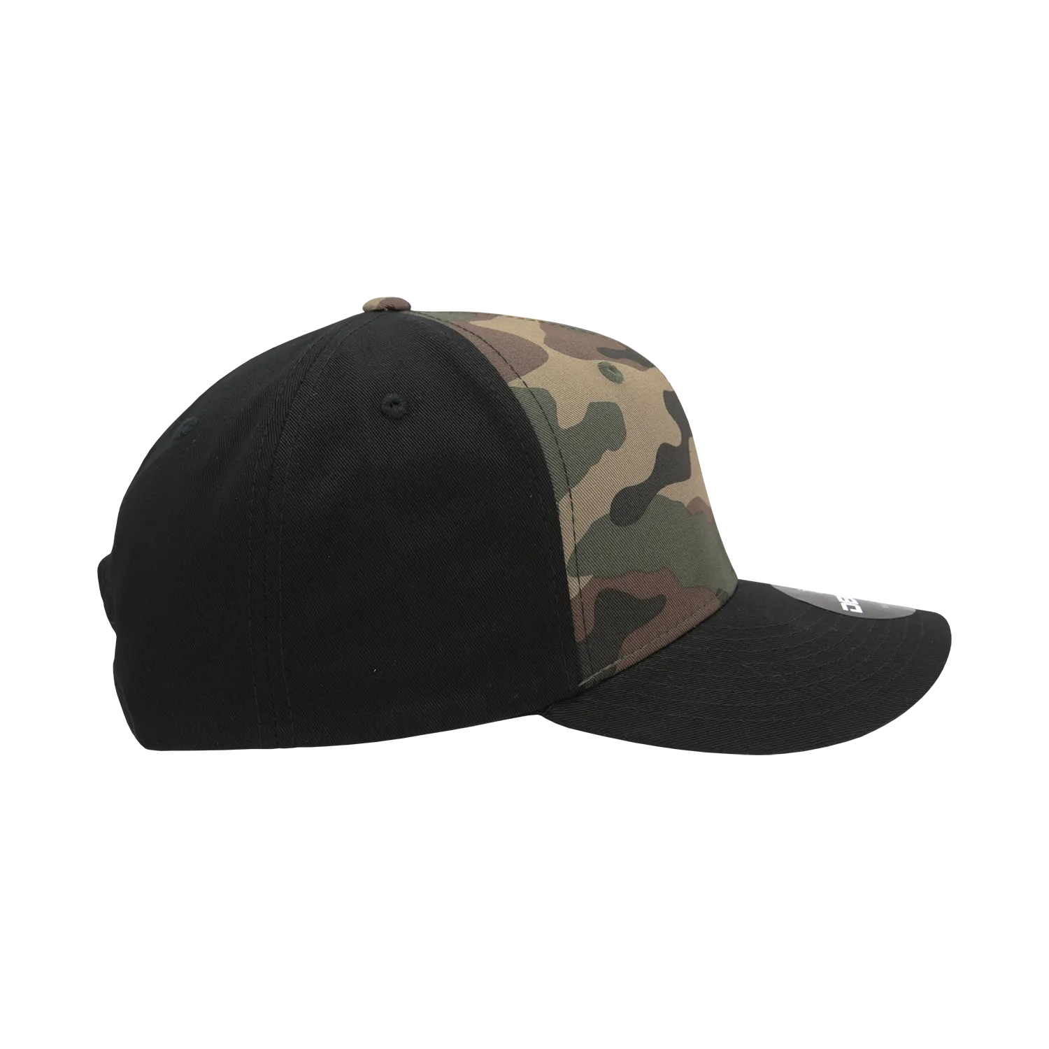 Decky 1048 6 Panel Mid Profile Structured Camo Cap
