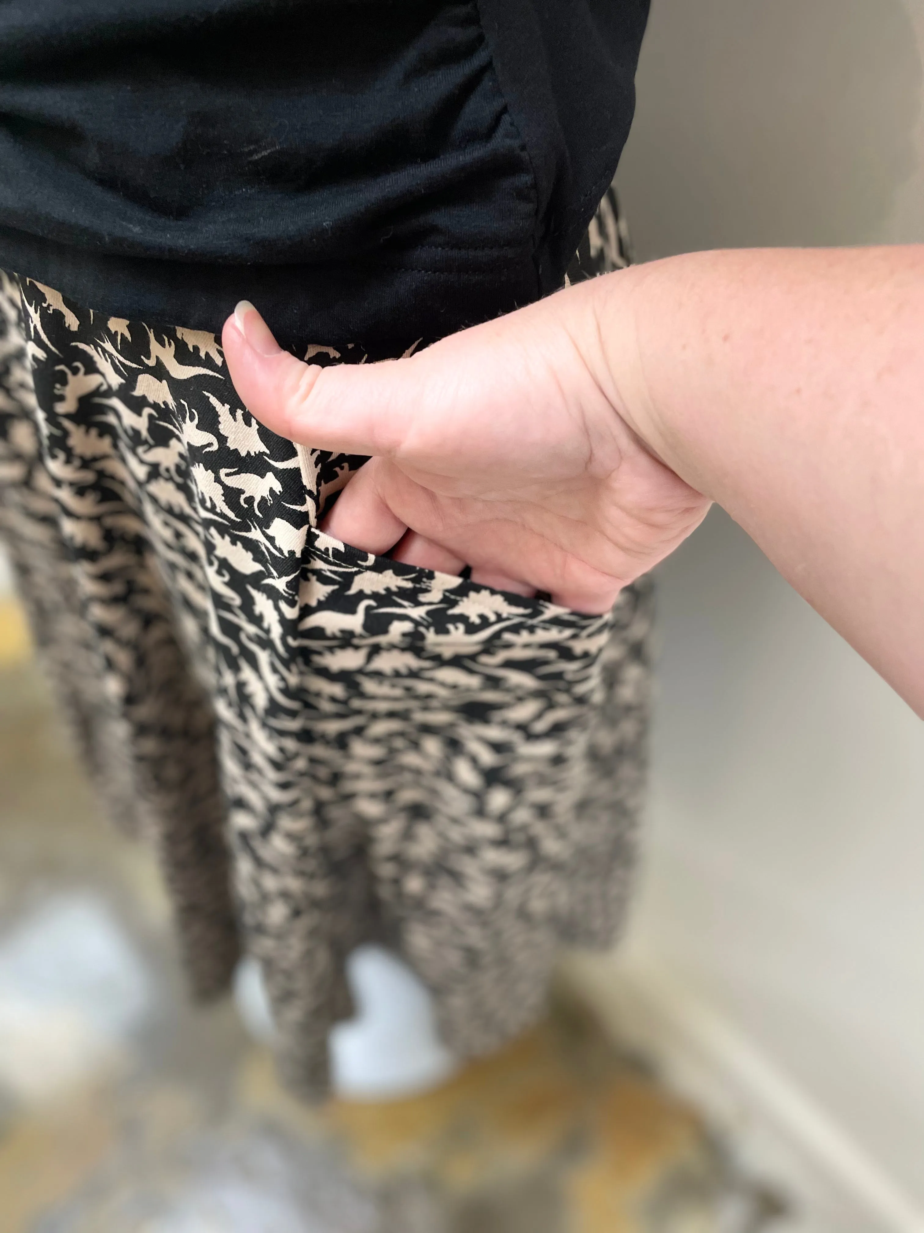 Effie's Heart Sojourn Skirt in Pangea Print EH405-456