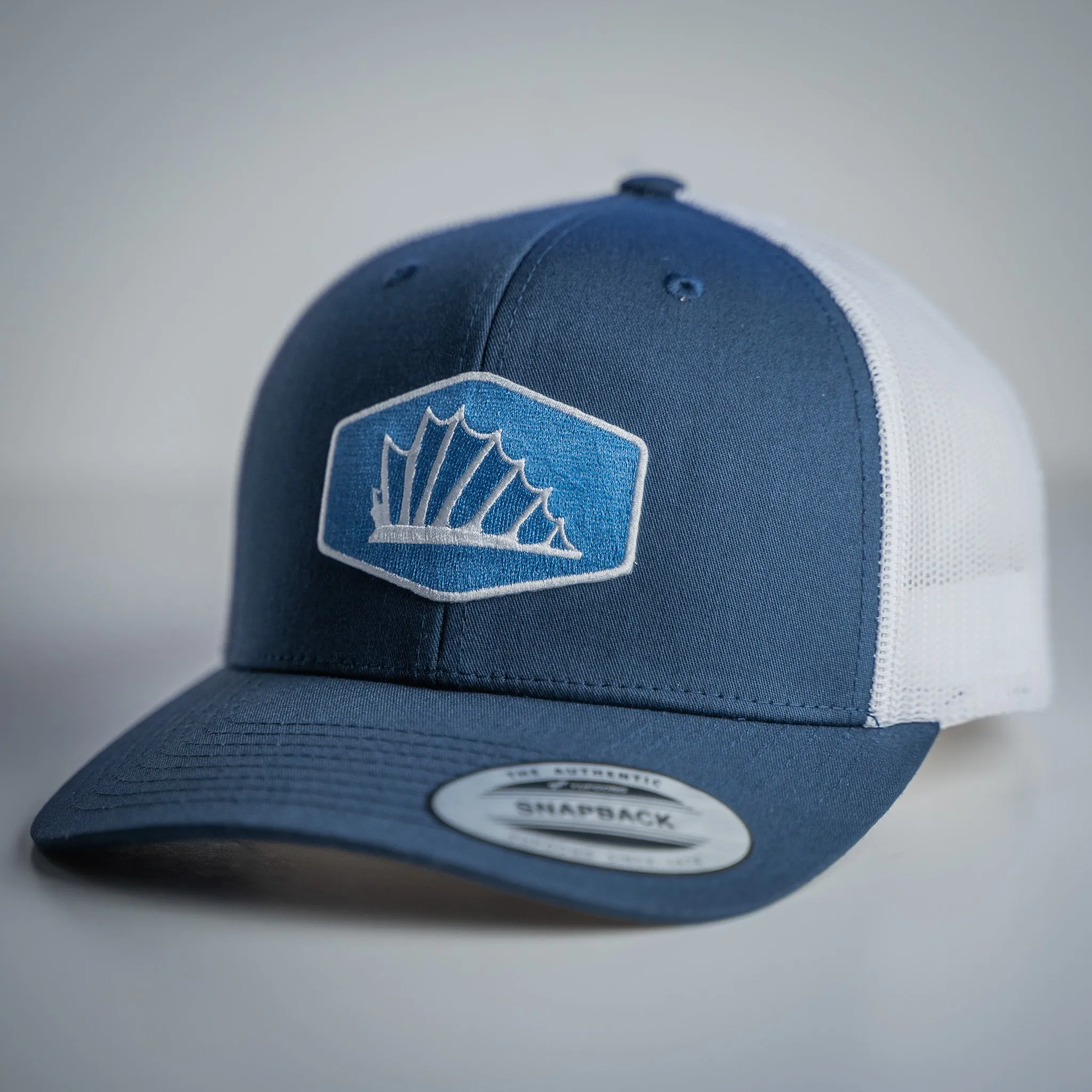 'Fin Up Shield' Trucker