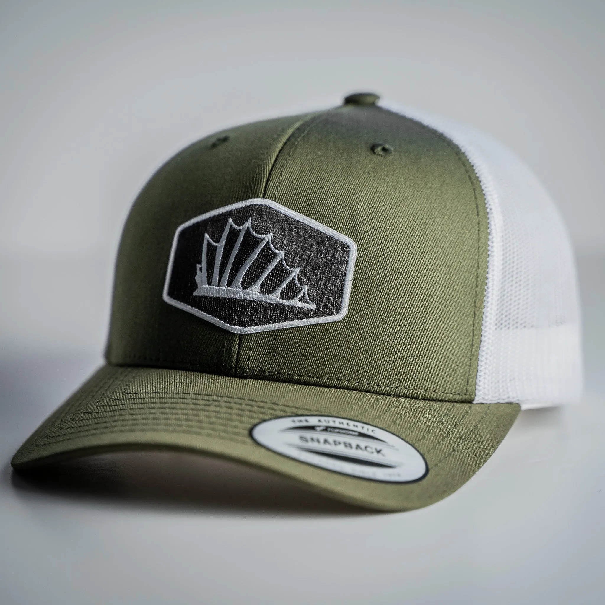 'Fin Up Shield' Trucker