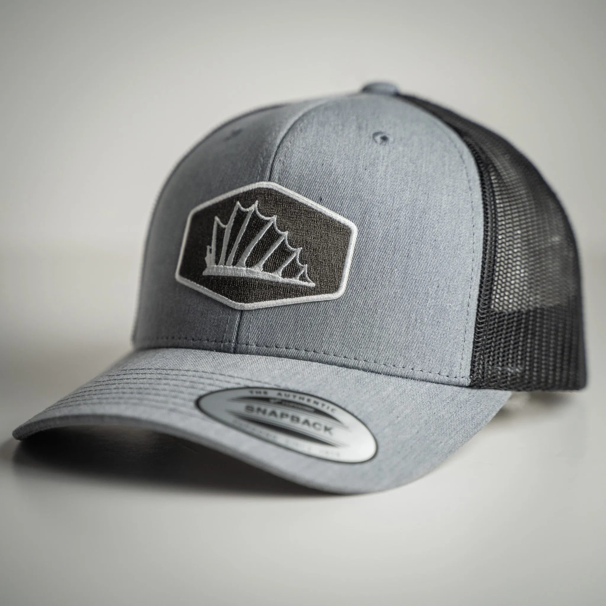 'Fin Up Shield' Trucker