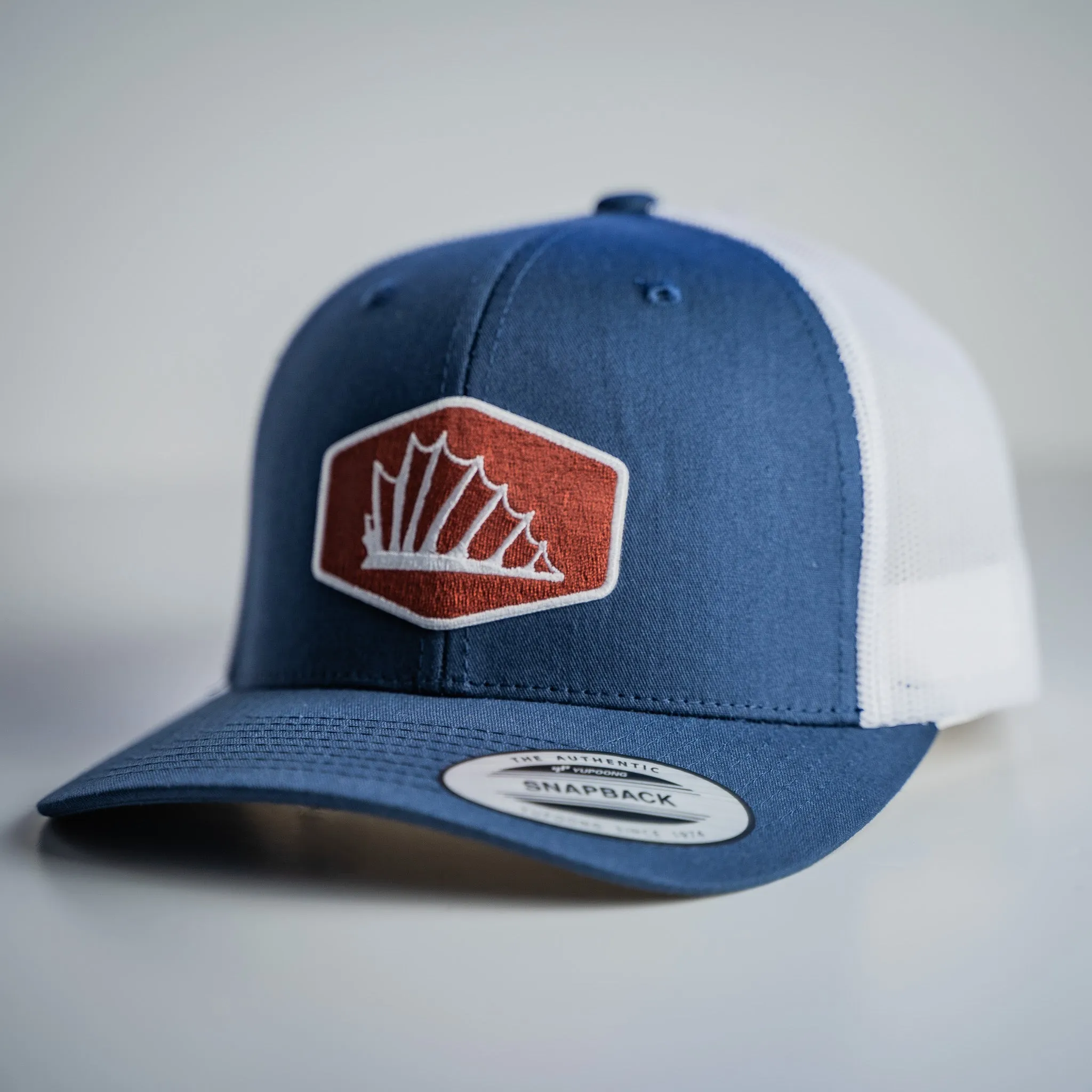 'Fin Up Shield' Trucker