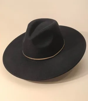 Gilded Black Hat