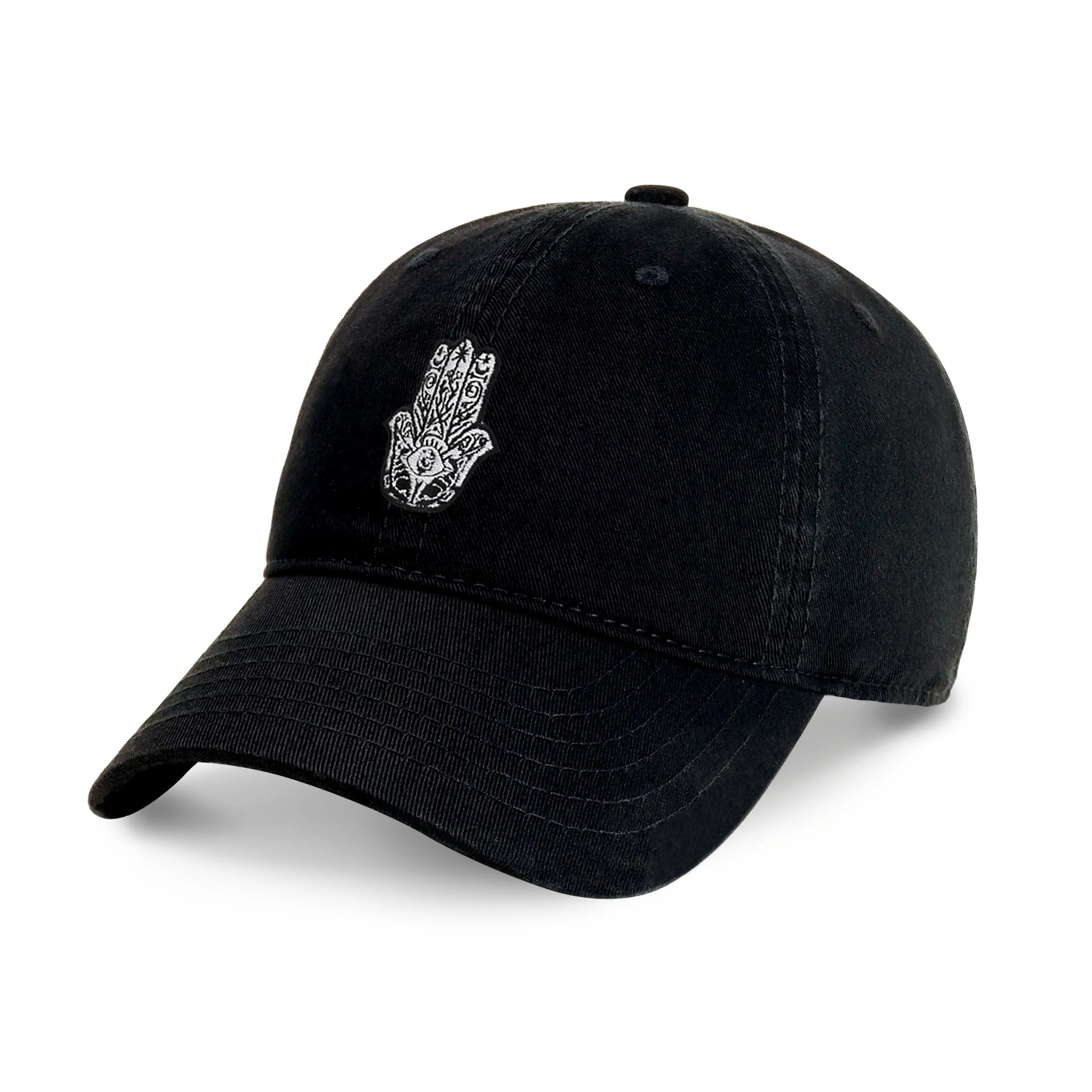 Hamsa Design Embroidered Cap