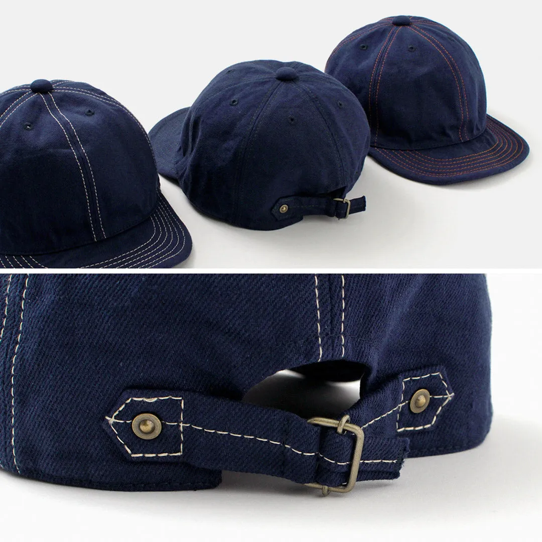 HIGHER / Blue Selvage Denim Cinchback Cap
