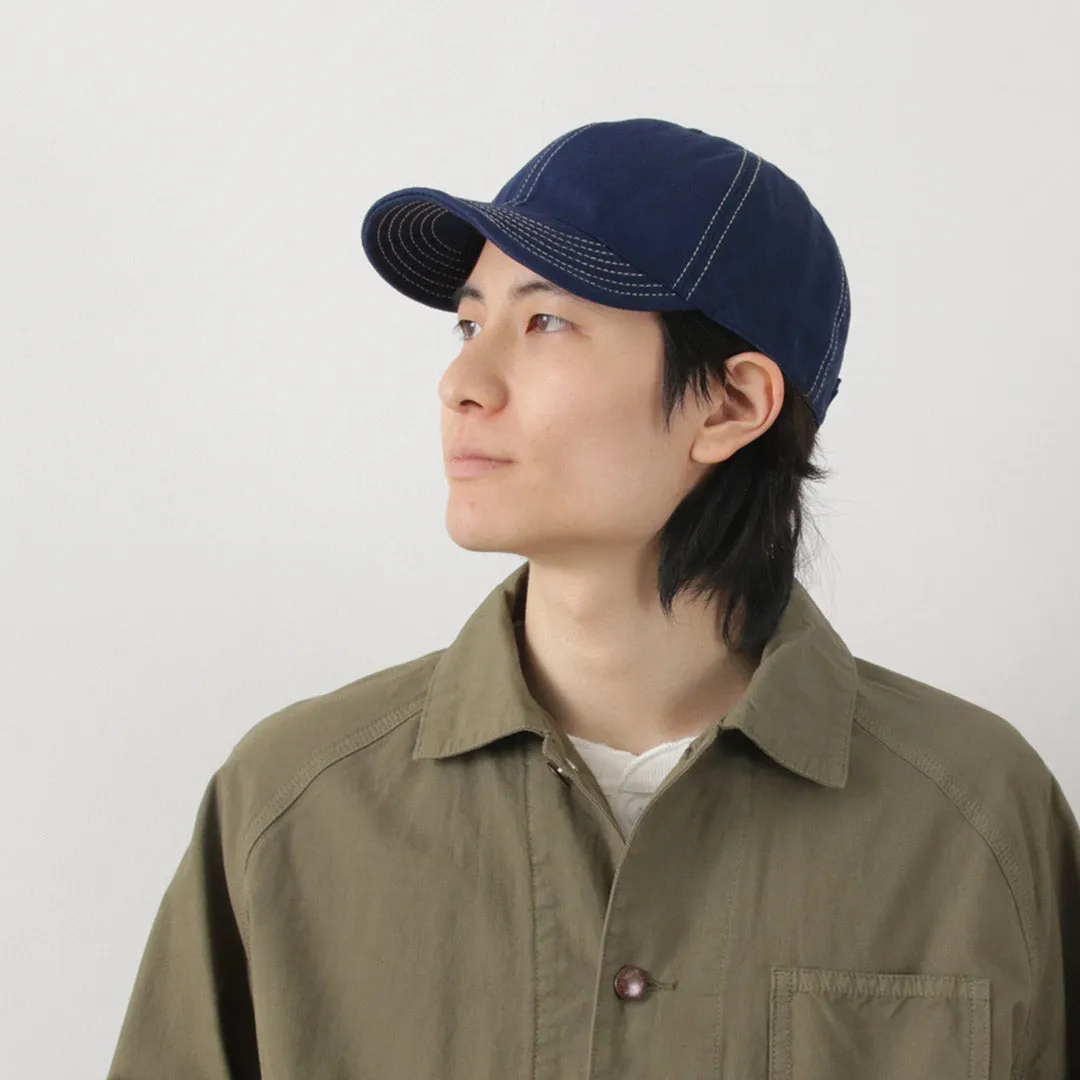 HIGHER / Blue Selvage Denim Cinchback Cap