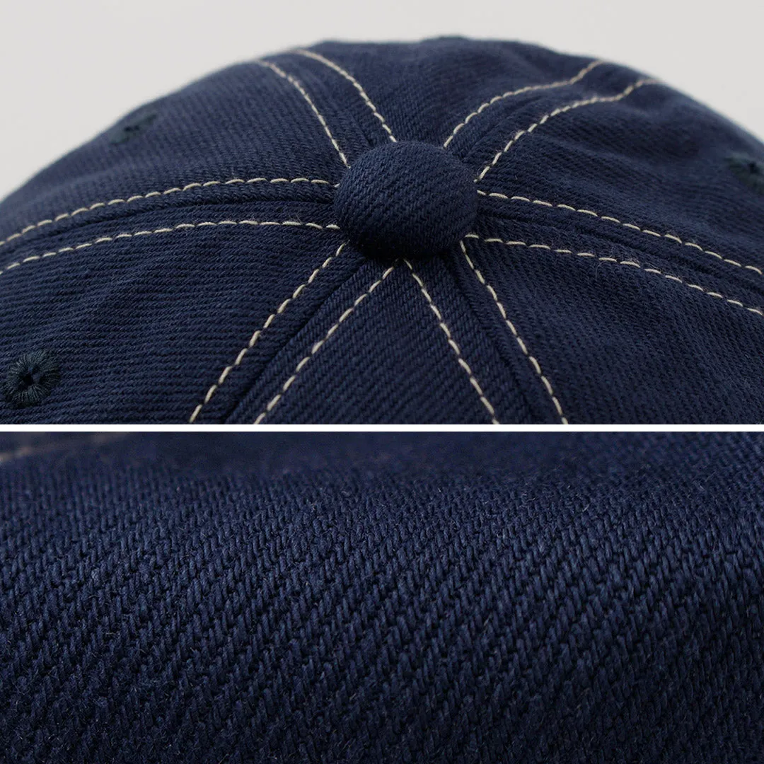 HIGHER / Blue Selvage Denim Cinchback Cap