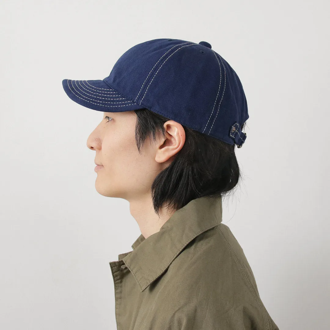HIGHER / Blue Selvage Denim Cinchback Cap
