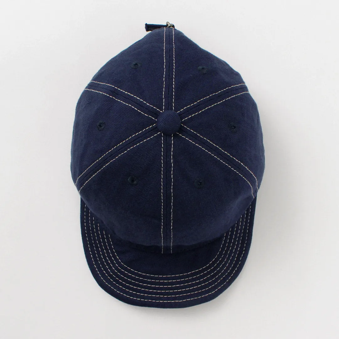 HIGHER / Blue Selvage Denim Cinchback Cap
