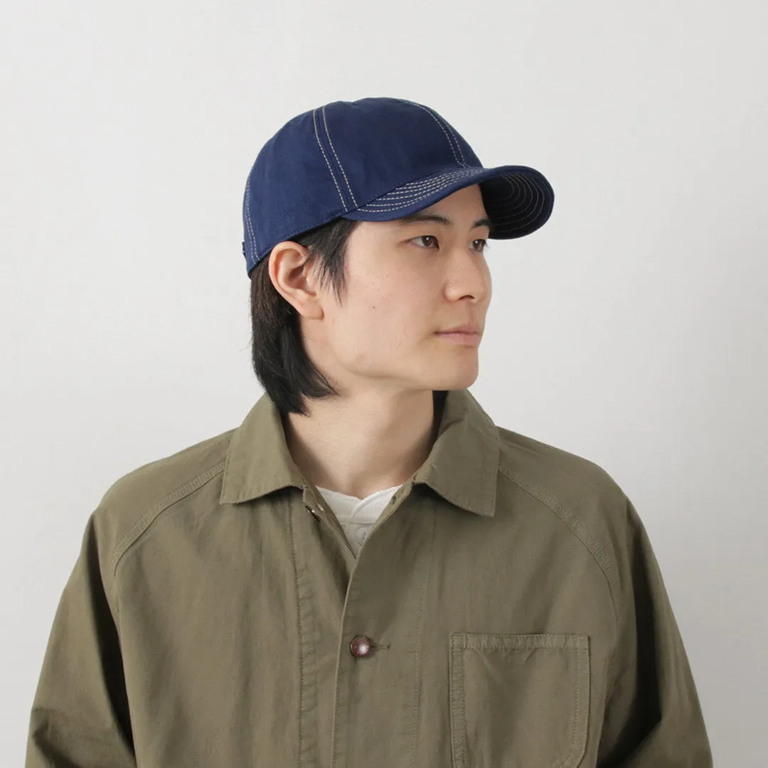 HIGHER / Blue Selvage Denim Cinchback Cap
