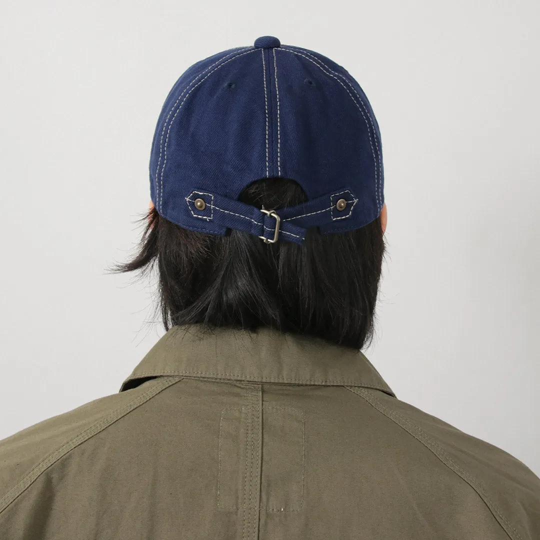 HIGHER / Blue Selvage Denim Cinchback Cap