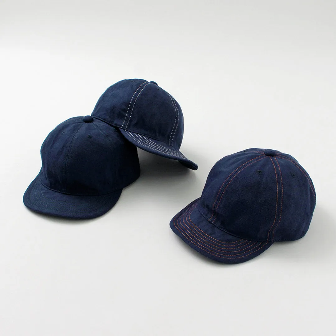 HIGHER / Blue Selvage Denim Cinchback Cap
