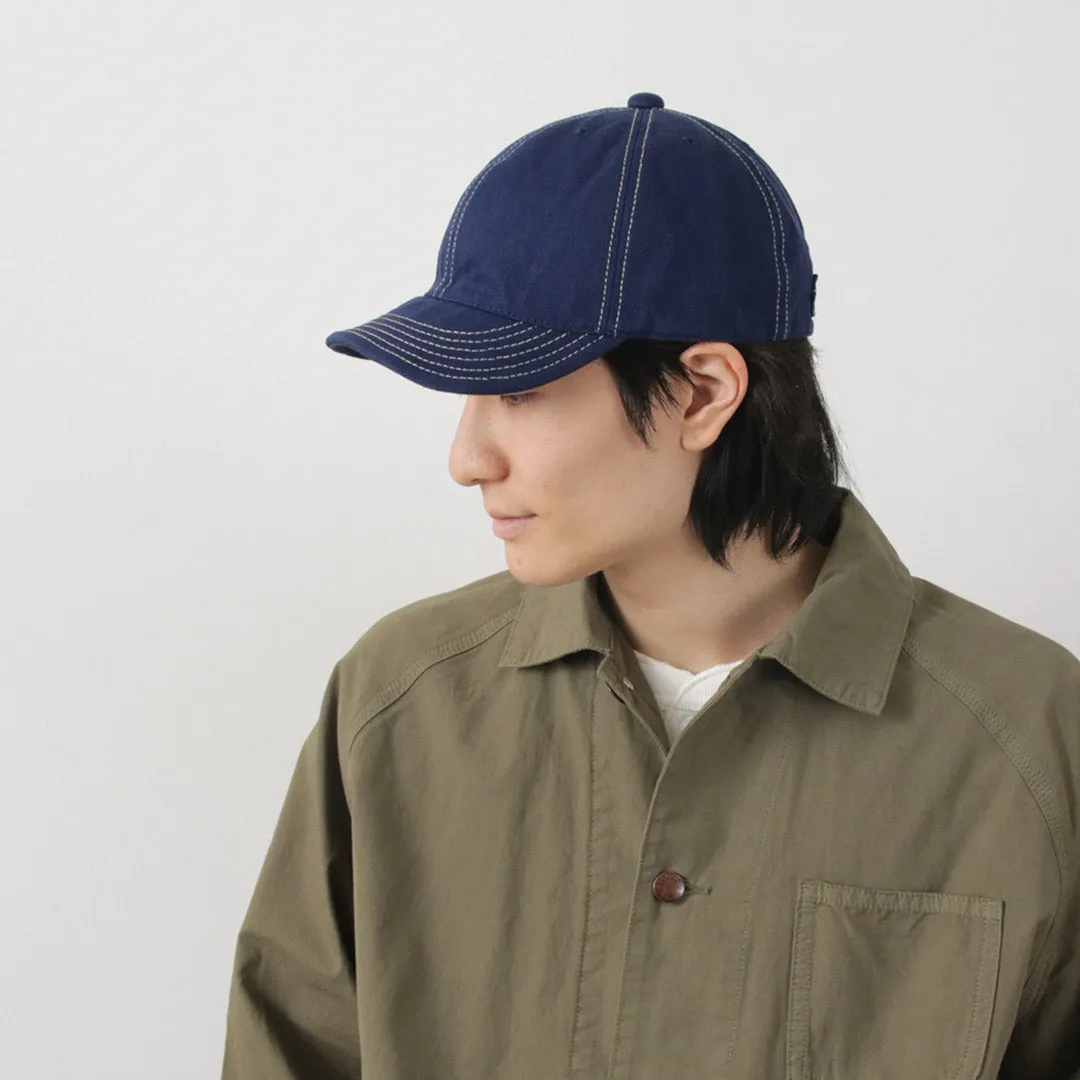HIGHER / Blue Selvage Denim Cinchback Cap
