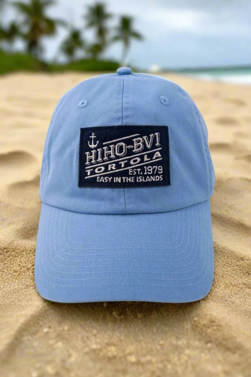 HIHO BVI Patch Light Blue Cap