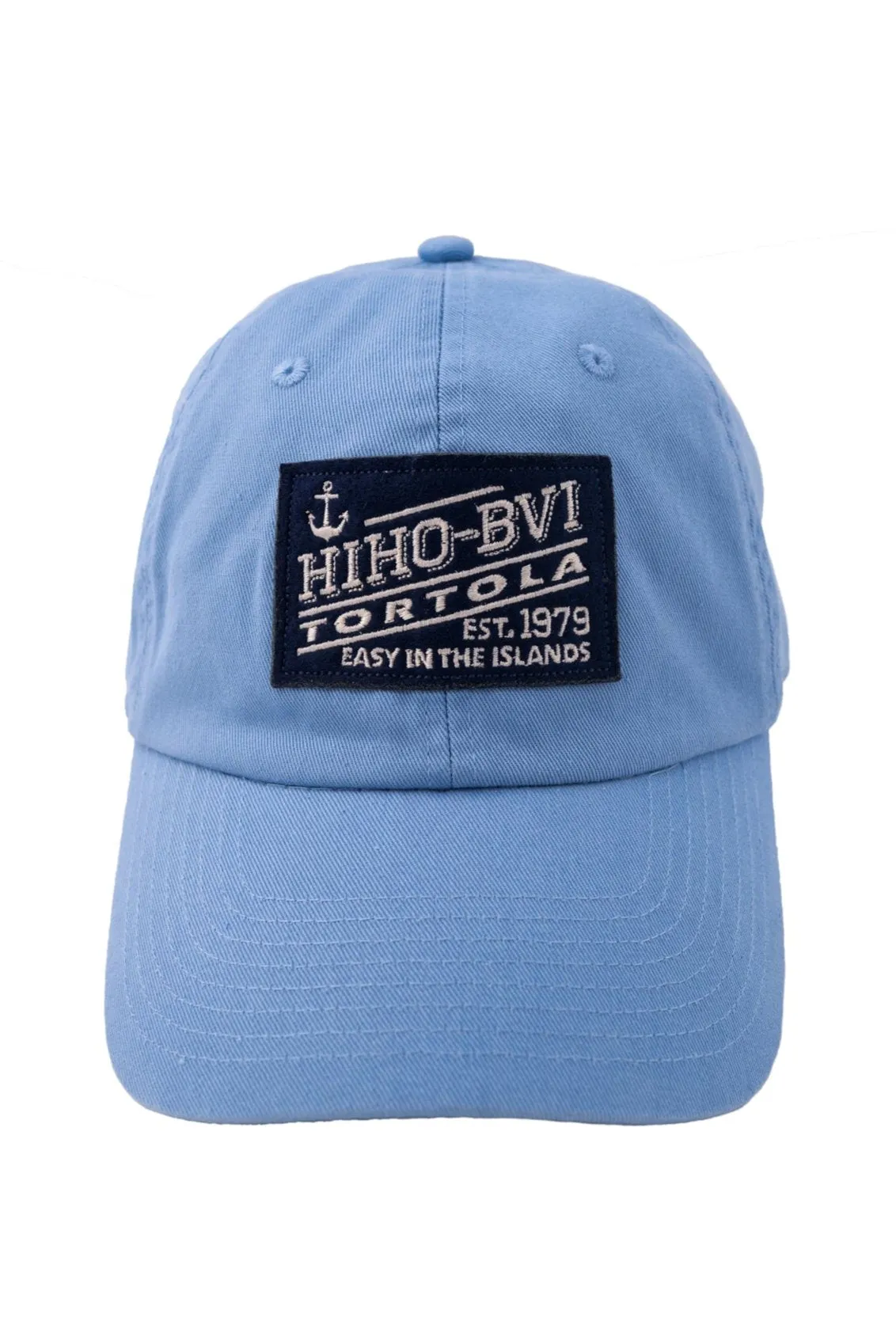HIHO BVI Patch Light Blue Cap