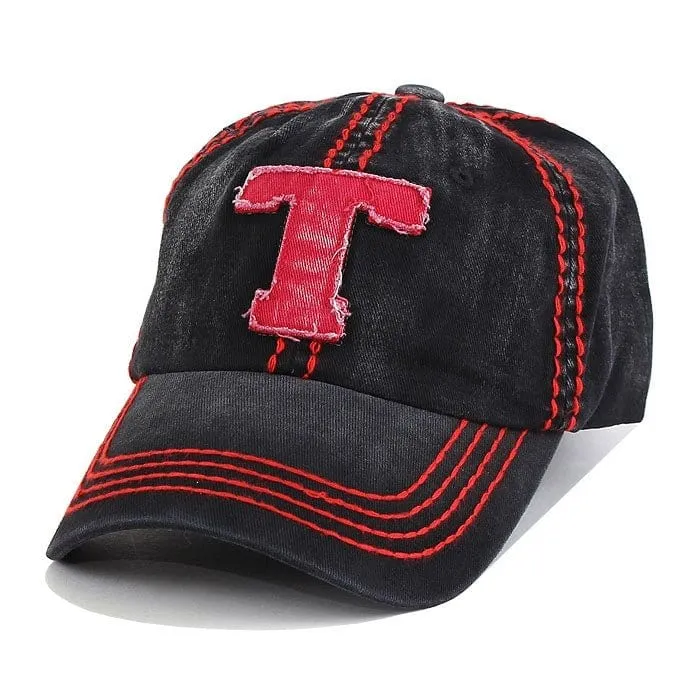 KBVT610 T Distressed Washed Cotton Cap