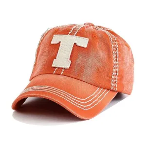 KBVT610 T Distressed Washed Cotton Cap