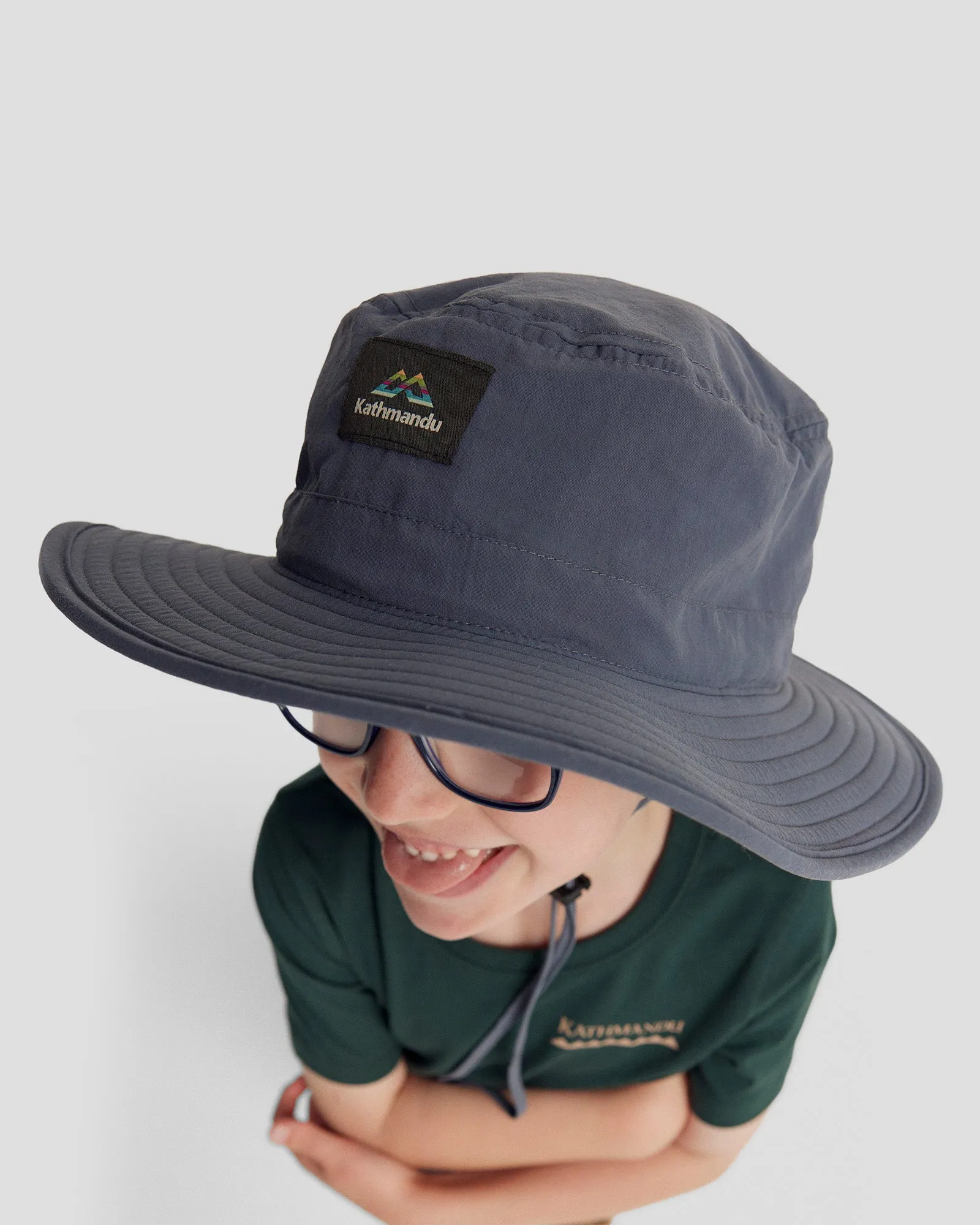 Kids' EVRY-Day UPF 50  Wide Brim Hat - Light Navy