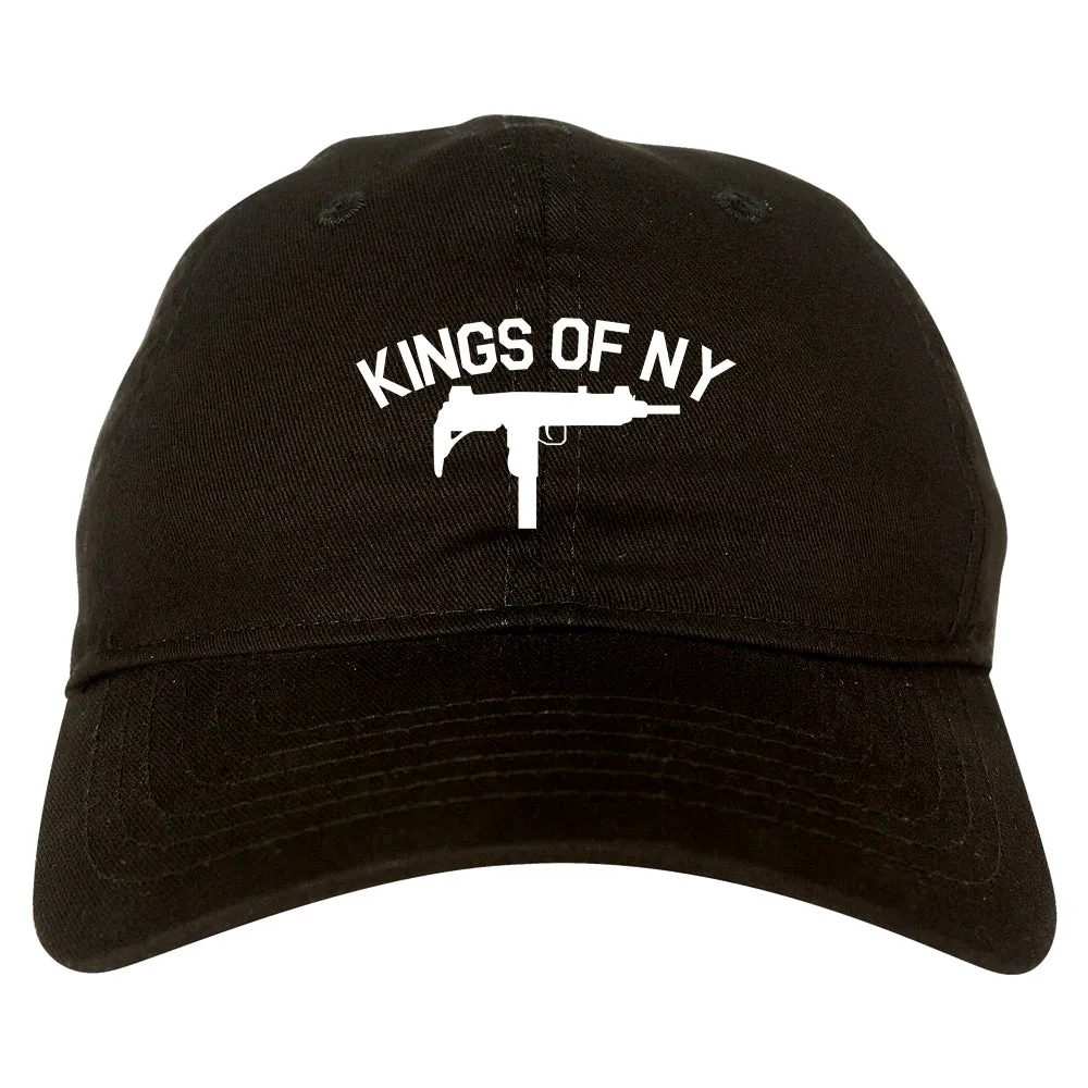 Kings Of NY UZI GUN Logo Mens Dad Hat
