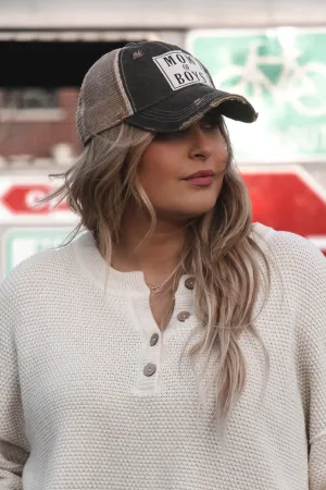 Mom Of Boys Hat
