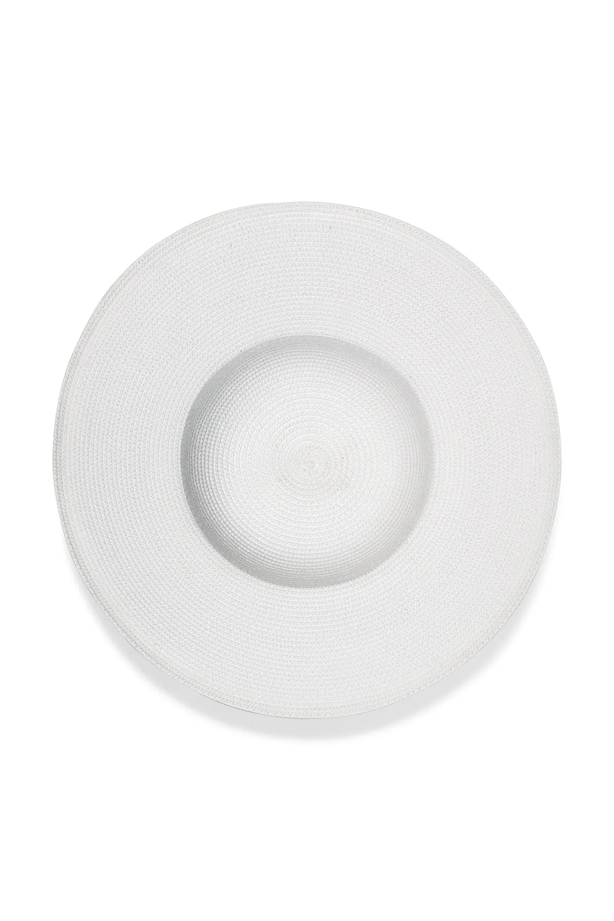 Morgan & Taylor Mini Mona Plate Hat - White